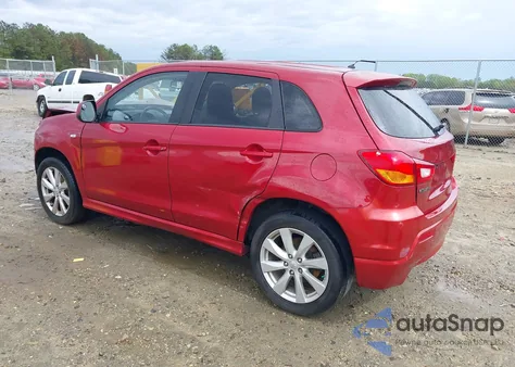 2012 Mitsubishi Outlander Sport Se from USA, damaged, VIN JA4AP4AU6CZ000720